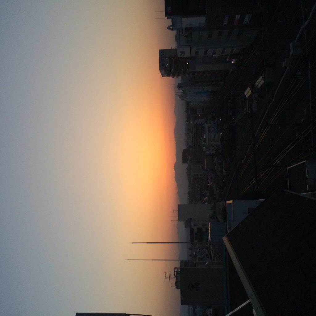 夕焼け